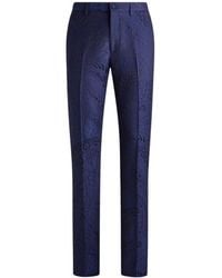 Etro - Paisley Jacquard Trousers - Lyst