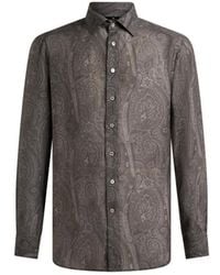 Etro - Silk Paisley Shirt - Lyst