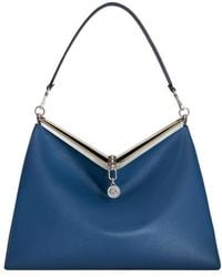 Etro - Large Leather Vela Bag - Lyst