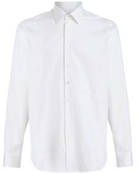 Etro Camisa Paisley Jacquard - Blanco