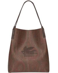 Etro - Shopping-Tasche Libra Gross Mit Arnicamuster, Damen - Lyst
