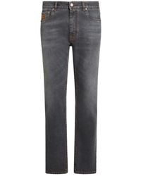 Etro - Jean Avec Broderie Pegaso, Homme, Taille - Lyst