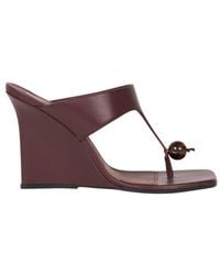 Etro - Thong Sandals With Wedge - Lyst