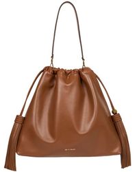 Etro - Large Leather Kalispera Bag With Tassels - Lyst