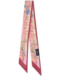 Etro - Silk Twill Paisleyina With Paisley Motif - Lyst