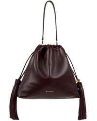 Etro - Medium Leather Kalispera Bag With Tassels - Lyst