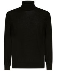 Etro - Wool Turtleneck With Embroidery - Lyst