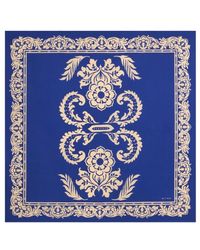 Etro - Silk Scarf With Floral Print - Lyst