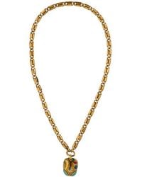 Etro - Necklace With Alien Pendant - Lyst