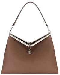Etro - Large Leather Vela Bag - Lyst