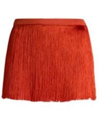 Etro - Mini Skirt With Fringing - Lyst