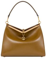 Etro - Large Leather Vela Bag - Lyst
