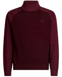 Etro - Wool Turtleneck With Pegaso Logo - Lyst