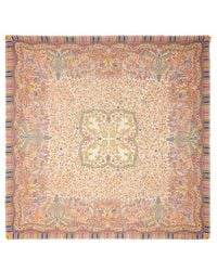 Etro - Châle En Laine Et Soie À Imprimé, Femme - Lyst