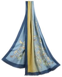 Etro - Sciarpa Con Motivo Floreale, Uomo - Lyst