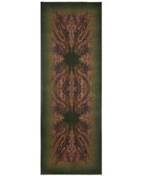 Etro - Wool Scarf With Faded Print And Paisley Motif - Lyst