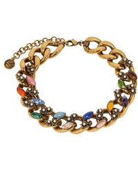 Etro - Chain Necklace With Appliqués - Lyst