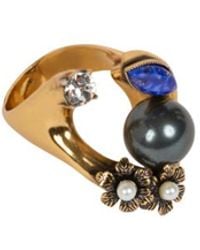 Etro - Ring With Appliqués - Lyst