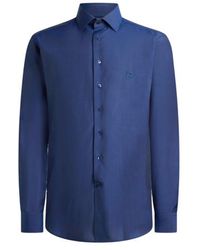 Etro - Shirt With Pegaso Embroidery - Lyst
