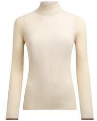 Etro - Wool Jacquard Turtleneck Sweater - Lyst