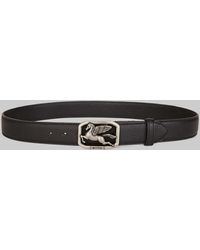Etro Belt With Pegasus - Black