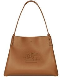 Etro - Shoppingtasche Libra Mittelgross Aus Leder, Damen - Lyst