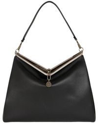 Etro - Large Leather Vela Bag - Lyst