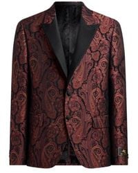 Etro - Veste Droite En Jacquard Chenille À Motif Paisley, Homme, Taille - Lyst