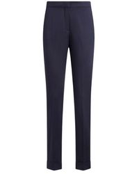 Etro - Cropped Stretch Cotton Trousers - Lyst