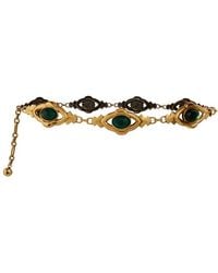 Etro - Metal Belt With Cabochon Stones - Lyst