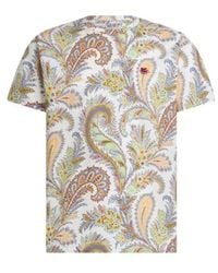 Etro - Floral Paisley T-Shirt - Lyst