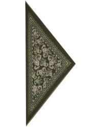 Etro - Silk Scarf With Paisley Motif And Pegaso - Lyst