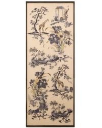 Etro - Wool And Cashmere Scarf With Floral Motif - Lyst