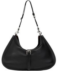 Etro - Maxi Tumbled Leather Pony Bag - Lyst