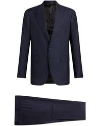 Etro - Anzug Aus Wolle Mit Karomuster, Herren, Größe - Lyst