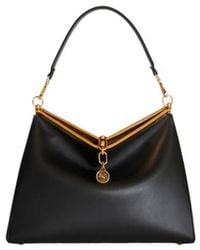 Etro - Large Leather Vela Bag - Lyst