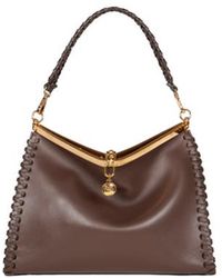 Etro - Large Vela Bag With Thread Work - Lyst