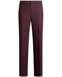 Etro - Straight-Leg Wool Trousers - Lyst