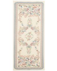 Etro - Cotton-Blend Jacquard Scarf With Floral Motif - Lyst