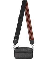 Etro - Mini Camera Case With Shoulder Strap And Arnica Motif - Lyst