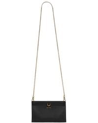 Etro - Mini Leather Clutch Talk With Chain Shoulder Strap - Lyst