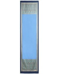 Etro - Silk Scarf With Paisley And Chevron Motif - Lyst