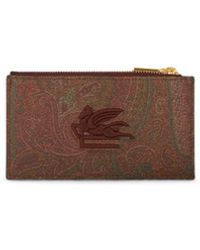 Etro - Porta Carte Arnica, Uomo - Lyst