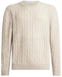 Etro - Cable-Knit Cashmere Sweater - Lyst