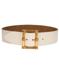 Etro - Reversible Leather Maxi Belt - Lyst