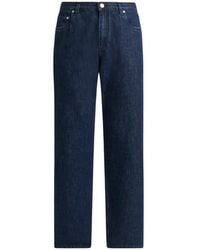 Etro - Jeans With Octopus Embroidery And Logo - Lyst