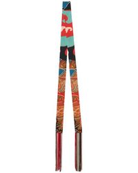 Etro - Silk Paisleyina With Fringing And Floral Paisley Motif - Lyst
