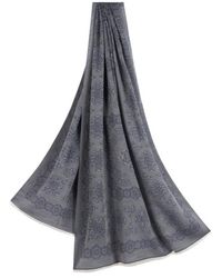Etro - Cotton And Cashmere Scarf With Print - Lyst