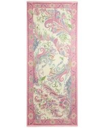 Etro - Scarf With Flora And Fauna Motif - Lyst