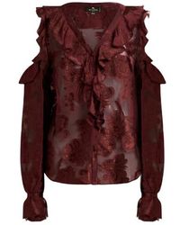 Etro - Fil Coupé Chiffon Shirt - Lyst